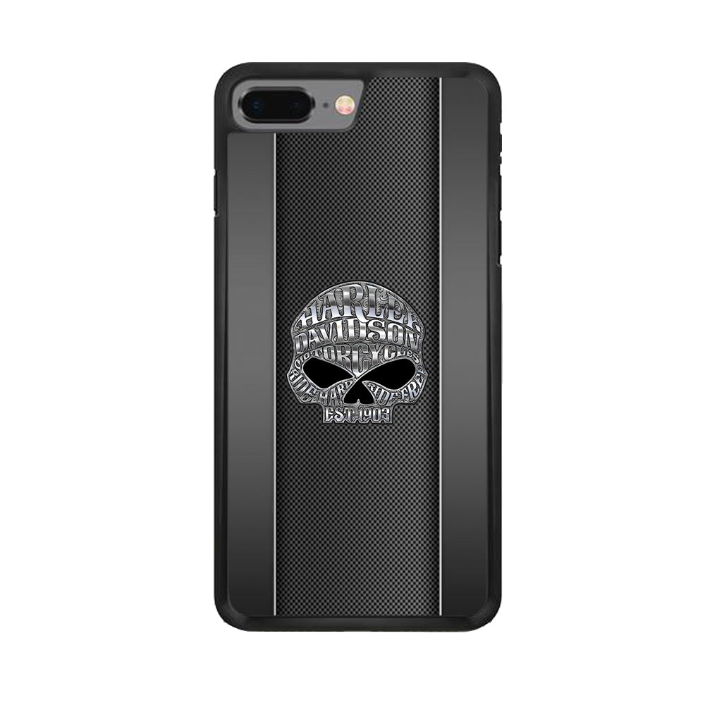 Harley Davidson Old Skull iPhone 8 Plus Case-Xtracase