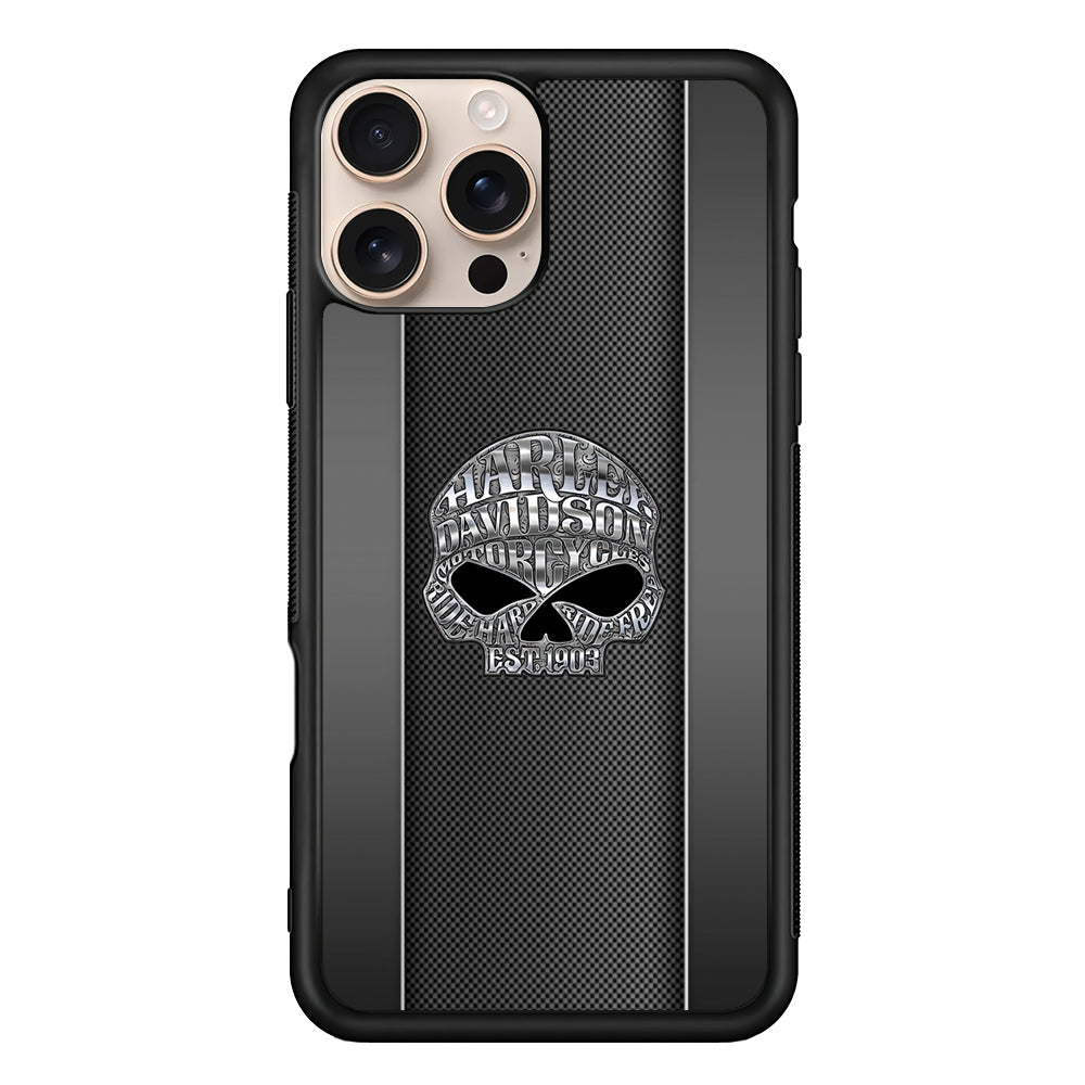 Harley Davidson Old Skull iPhone 16 Pro Case - Xtracase