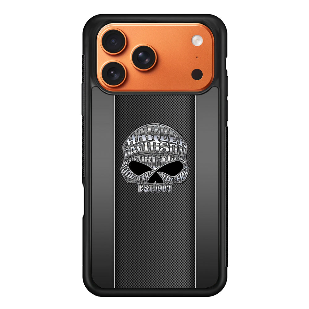 Harley Davidson Old Skull iPhone 17 Pro Max Case
