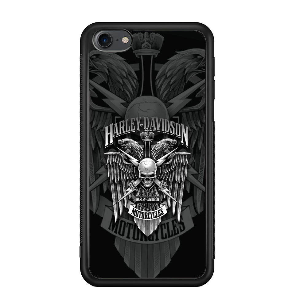 Harley Davidson Silver Pinion iPod Touch 6 Case-Xtracase