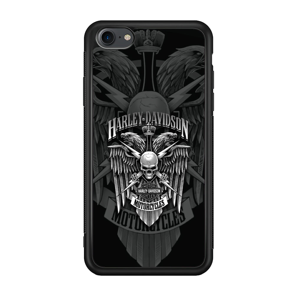 Harley Davidson Silver Pinion iPhone 8 Case-Xtracase