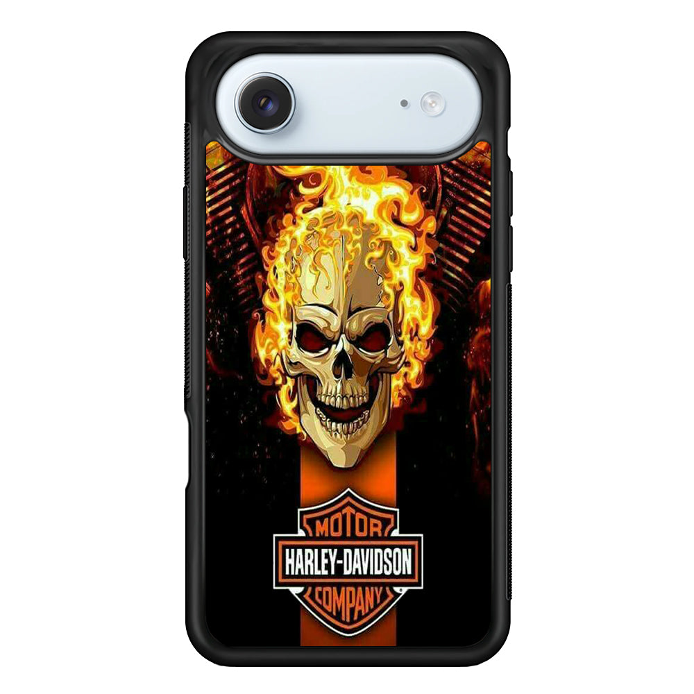 Harley Davidson Skull Fire iPhone 17 Air Case - Xtracase