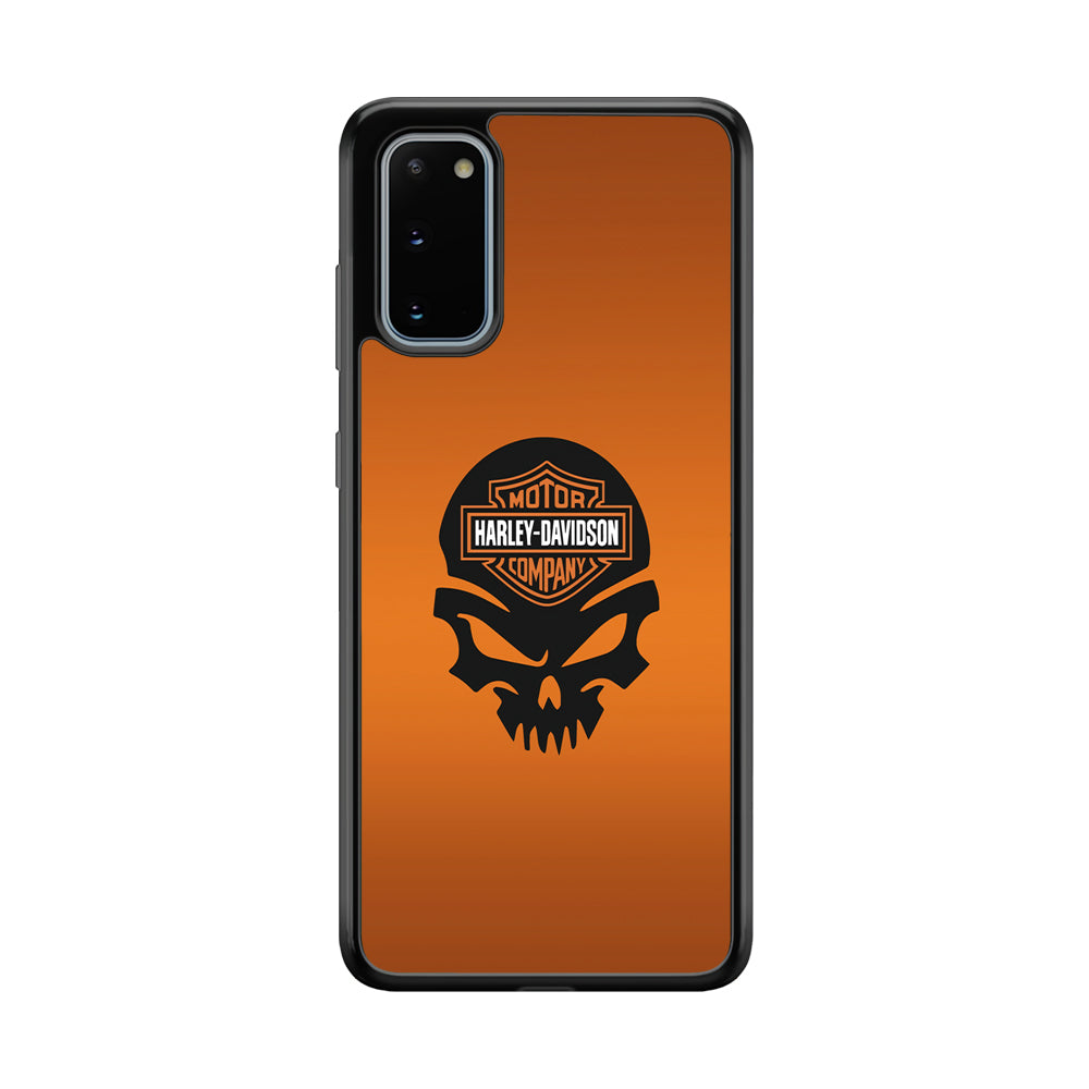 Harley Davidson Skull Silhouette Samsung Galaxy S20 Case-Xtracase