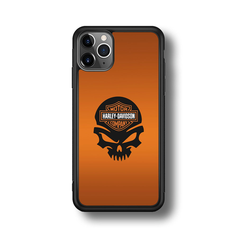 Harley Davidson Skull Silhouette iPhone 11 Pro Max Case-Xtracase