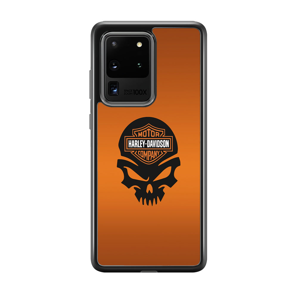 Harley Davidson Skull Silhouette Samsung Galaxy S20 Ultra Case-Xtracase