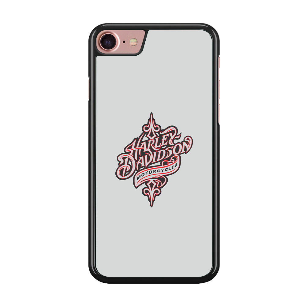 Harley Davidson Soft Grey iPhone 8 Case-Xtracase