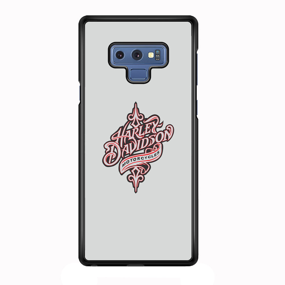 Harley Davidson Soft Grey Samsung Galaxy Note 9 Case-Xtracase
