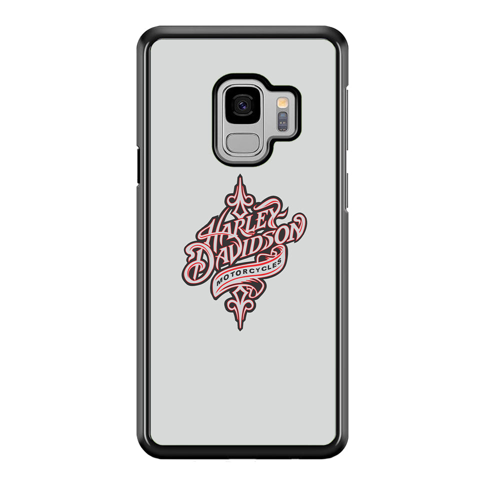 Harley Davidson Soft Grey Samsung Galaxy S9 Case-Xtracase