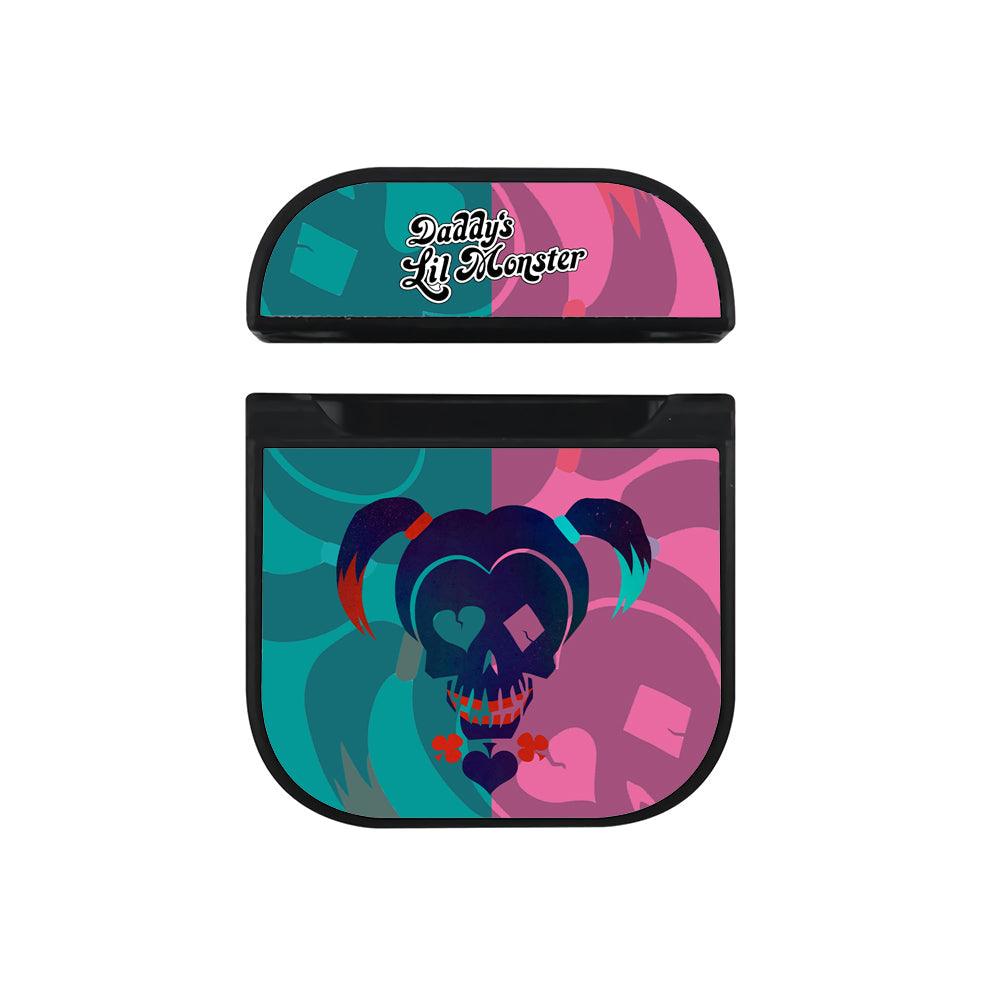 Harley Quinn Feel The Logo Hard Plastic Case Cover For Apple Airpods-Xtracase