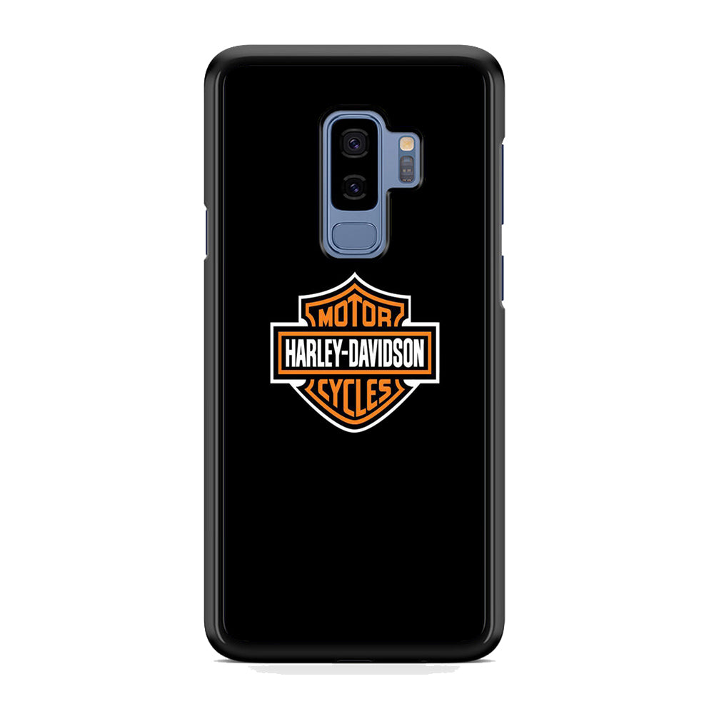 Harley Davidson Logo Black Samsung Galaxy S9 Plus Case-Xtracase
