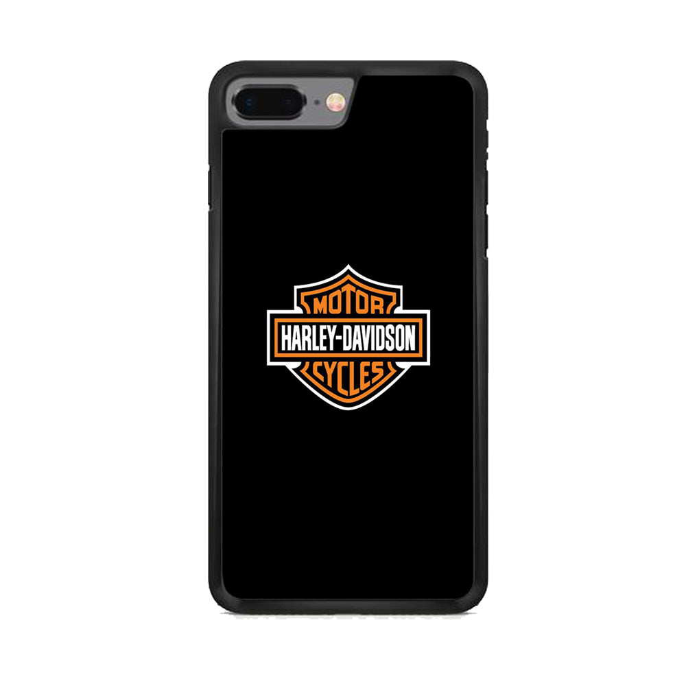 Harley Davidson Logo Black iPhone 7 Plus Case-Xtracase