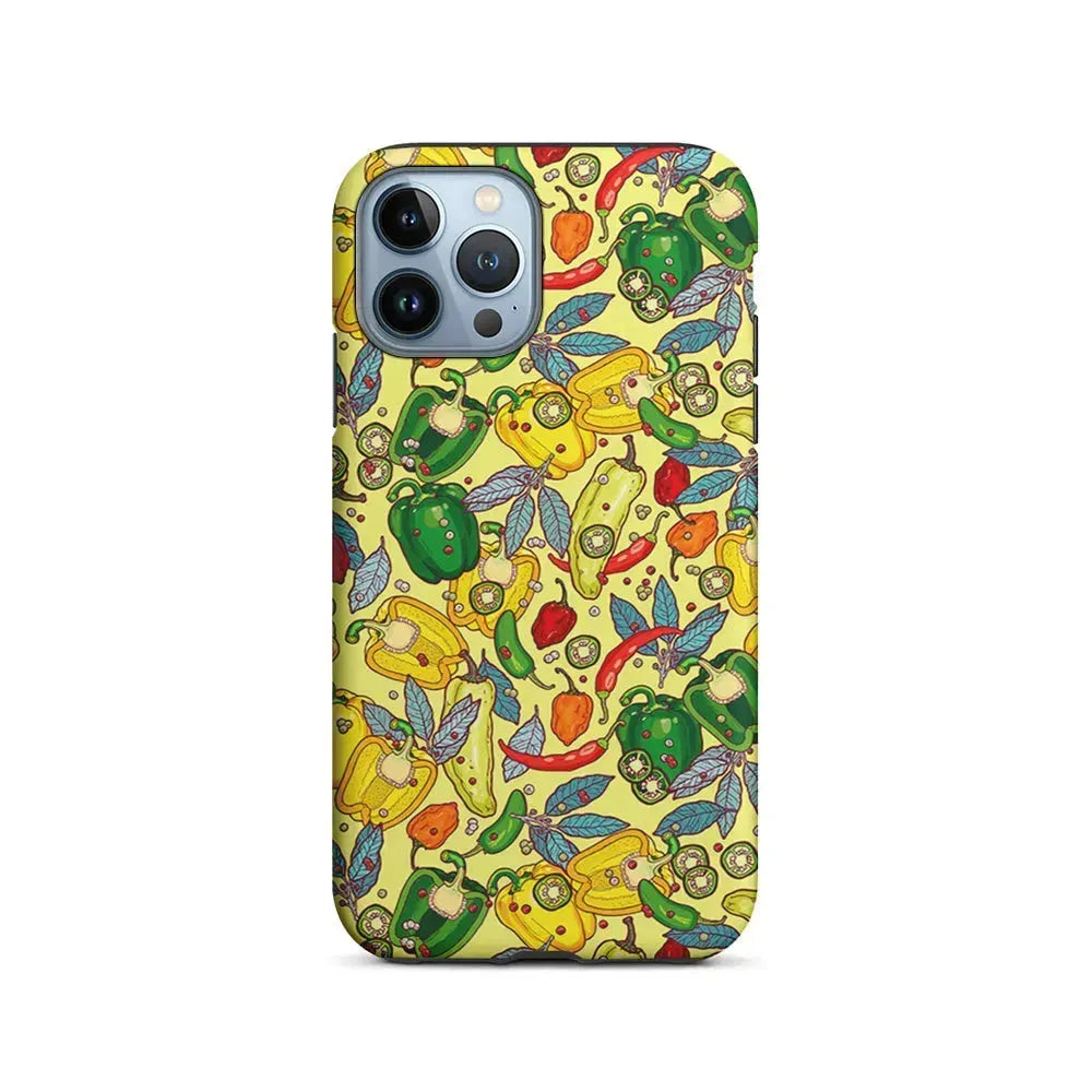 Healthy Vegetarian Food iPhone 15 Pro Max Case-2 in 1 Tough Case-Xtracase