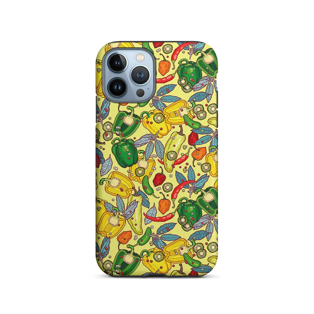 Healthy Vegetarian Food iPhone 13 Pro Case-2 in 1 Tough Case-Xtracase