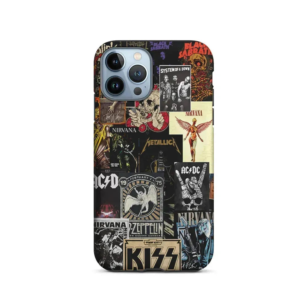 Heavy Metal Rock Music Band iPhone 15 Pro Max Case-2 in 1 Tough Case-Xtracase