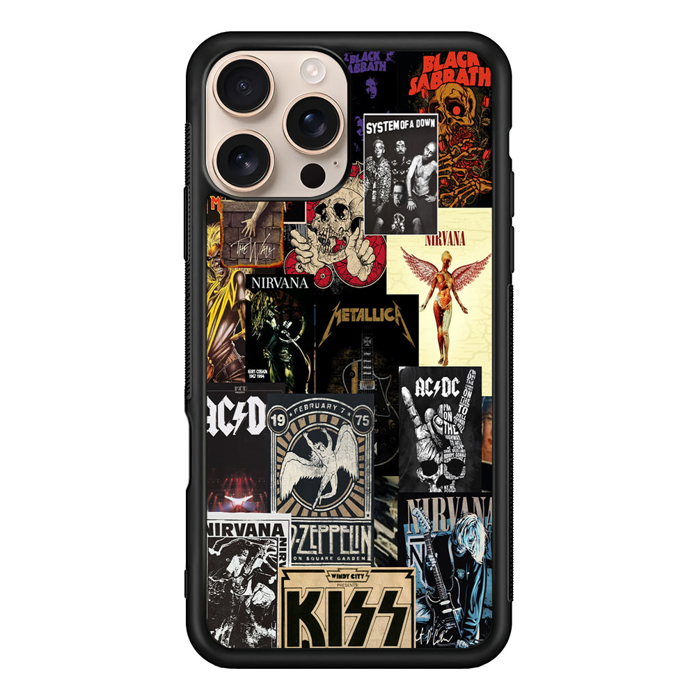 Heavy Metal Rock Music Band iPhone 16 Pro Case - iPhone 16 Pro