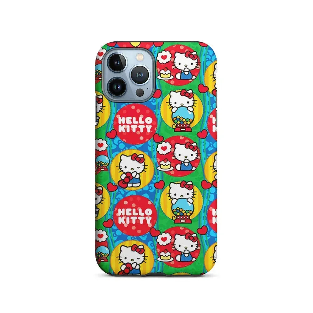 Hello Kitty Art of Momment iPhone 15 Pro Max Case-2 in 1 Tough Case-Xtracase