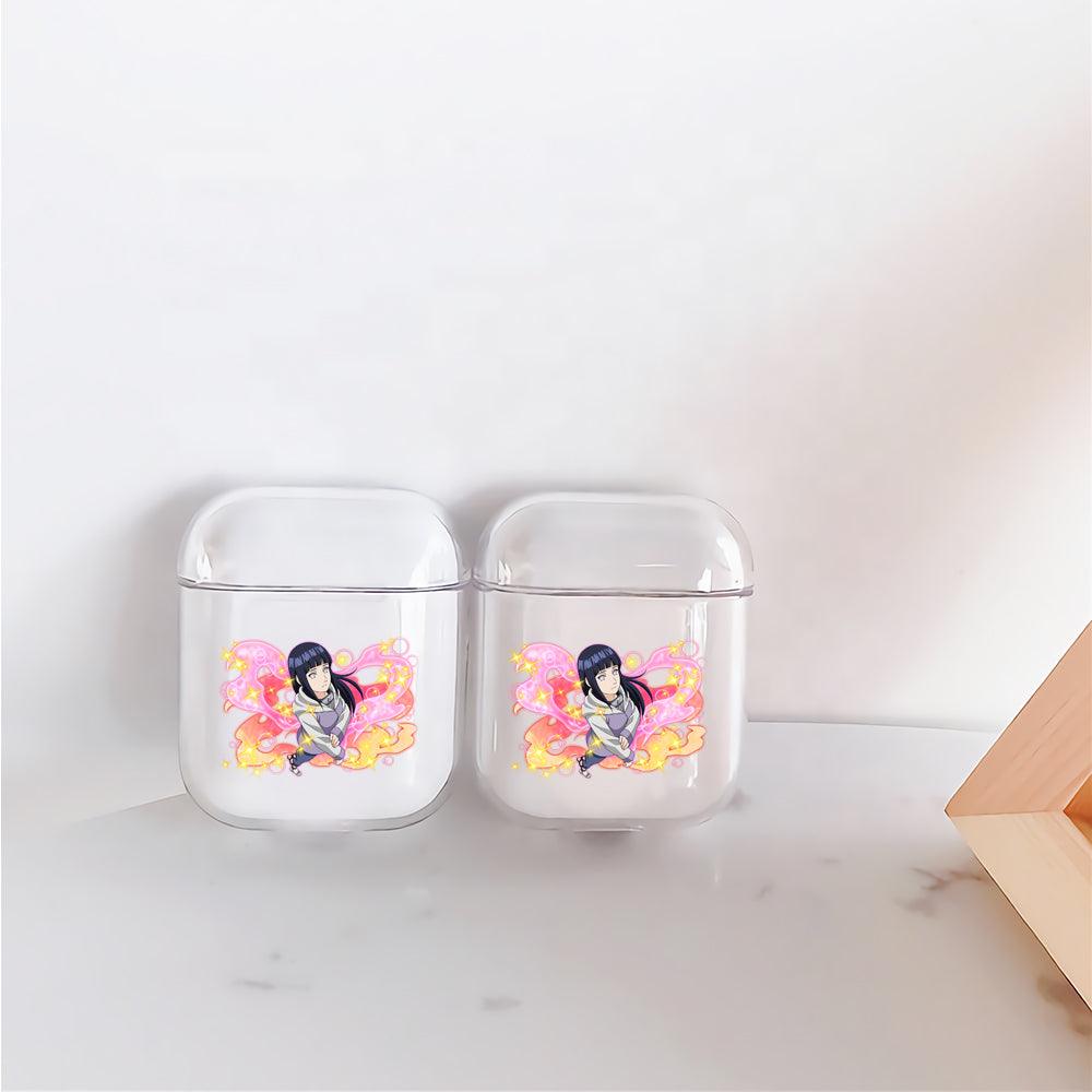 Hinata Hyuuga Beautiful Protective Clear Case Cover For Apple Airpods-Xtracase