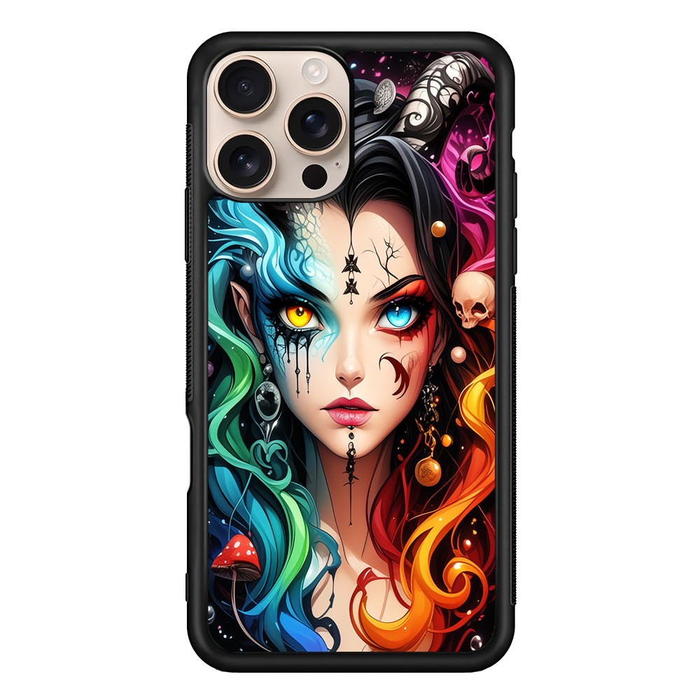 Horned Witch Girl Anime Art iPhone 16 Pro Case - iPhone 16 Pro