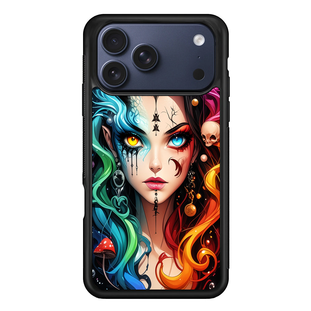 Horned Witch Girl Anime Art iPhone 17 Pro Max Case - Xtracase