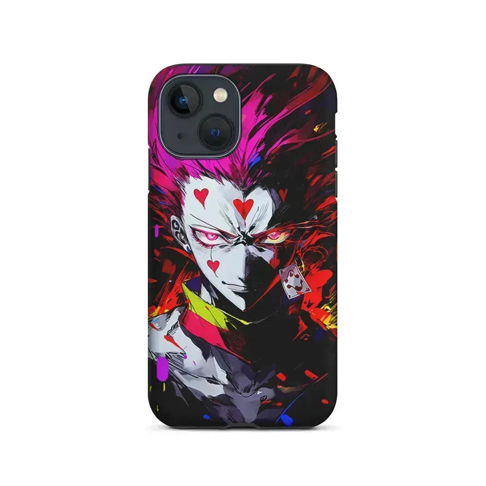 Hunter x Hunter Hisoka Art iPhone 13 Mini Case-2 in 1 Tough Case-Xtracase