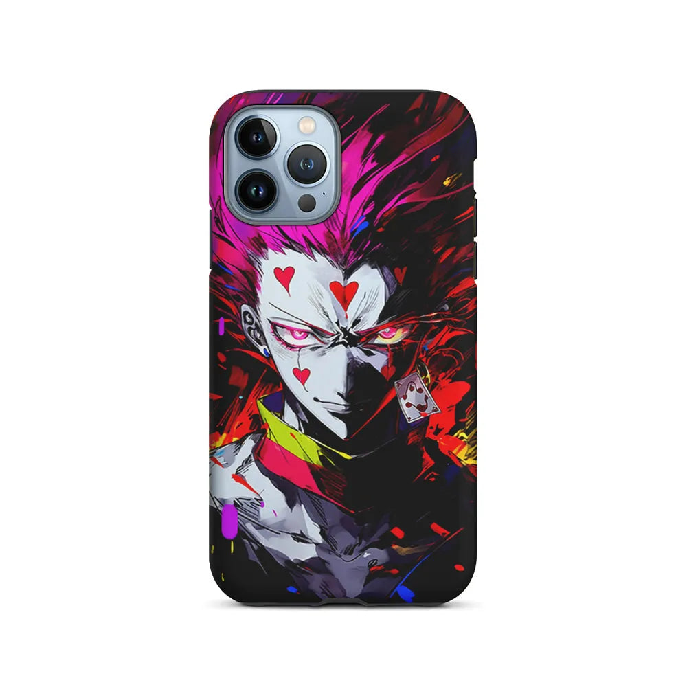 Hunter x Hunter Hisoka Art iPhone 13 Pro Case-2 in 1 Tough Case-Xtracase