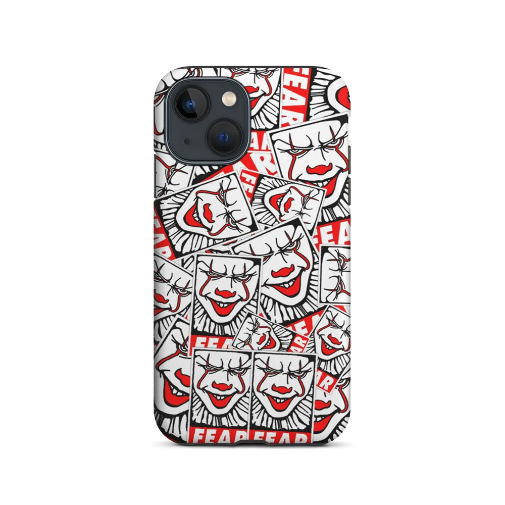 IT Fear Smile iPhone 15 Plus Case-2 in 1 Tough Case-Xtracase