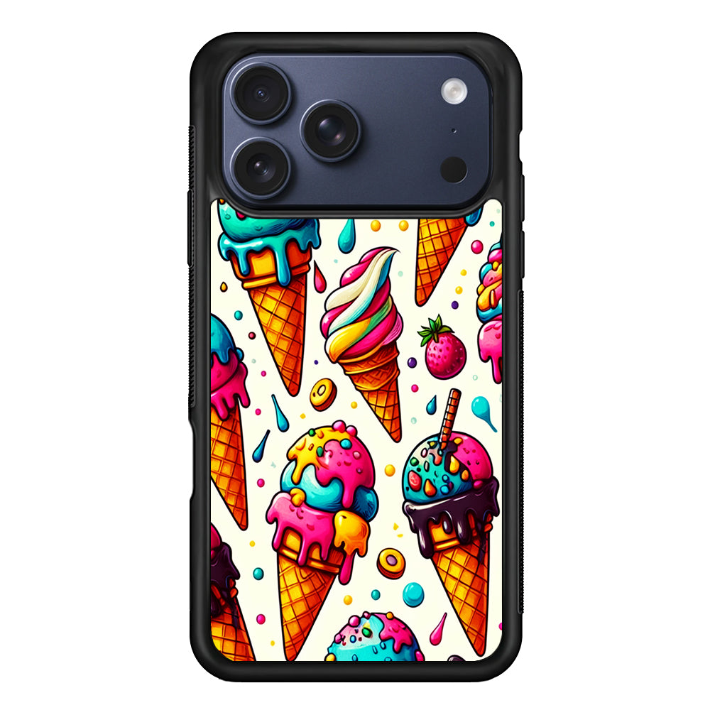 Ice Creams with Different Flavors iPhone 17 Pro Case - Xtracase