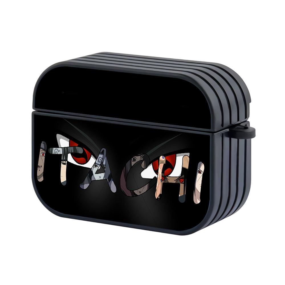 Itachi Uchiha Eyes Hard Plastic Case Cover For Apple Airpods Pro 2-Xtracase