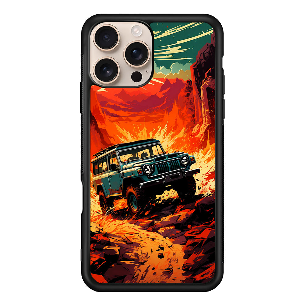 Jeep Offroad Adventure Car iPhone 16 Pro Max Case - iPhone 16 Pro Max