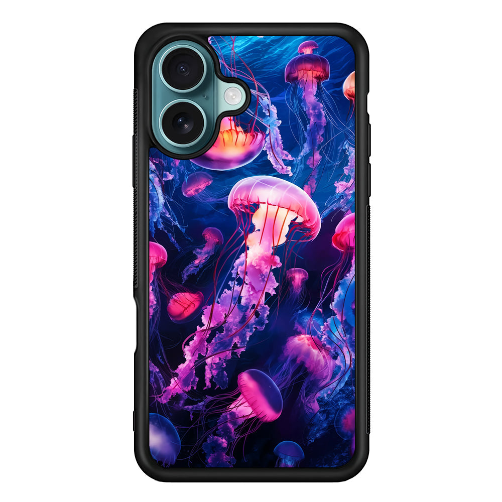 Jellyfish Drifting in The Ocean iPhone 16 Plus Case - Xtracase