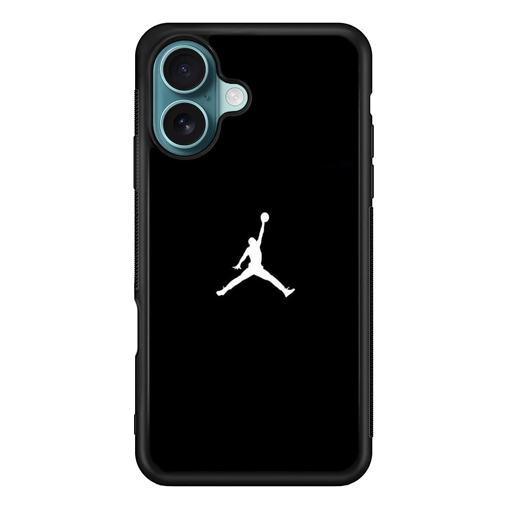 Jordan Black White iPhone 16 Plus Case - Xtracase