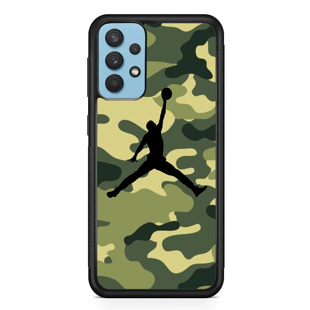 Jordan Camo Fighter Samsung Galaxy A32 Case-Xtracase