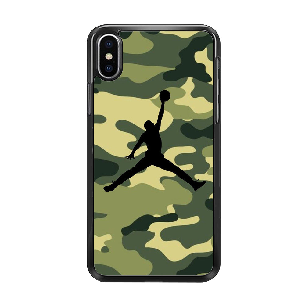 Jordan Camo Fighter iPhone Xs Case-Xtracase
