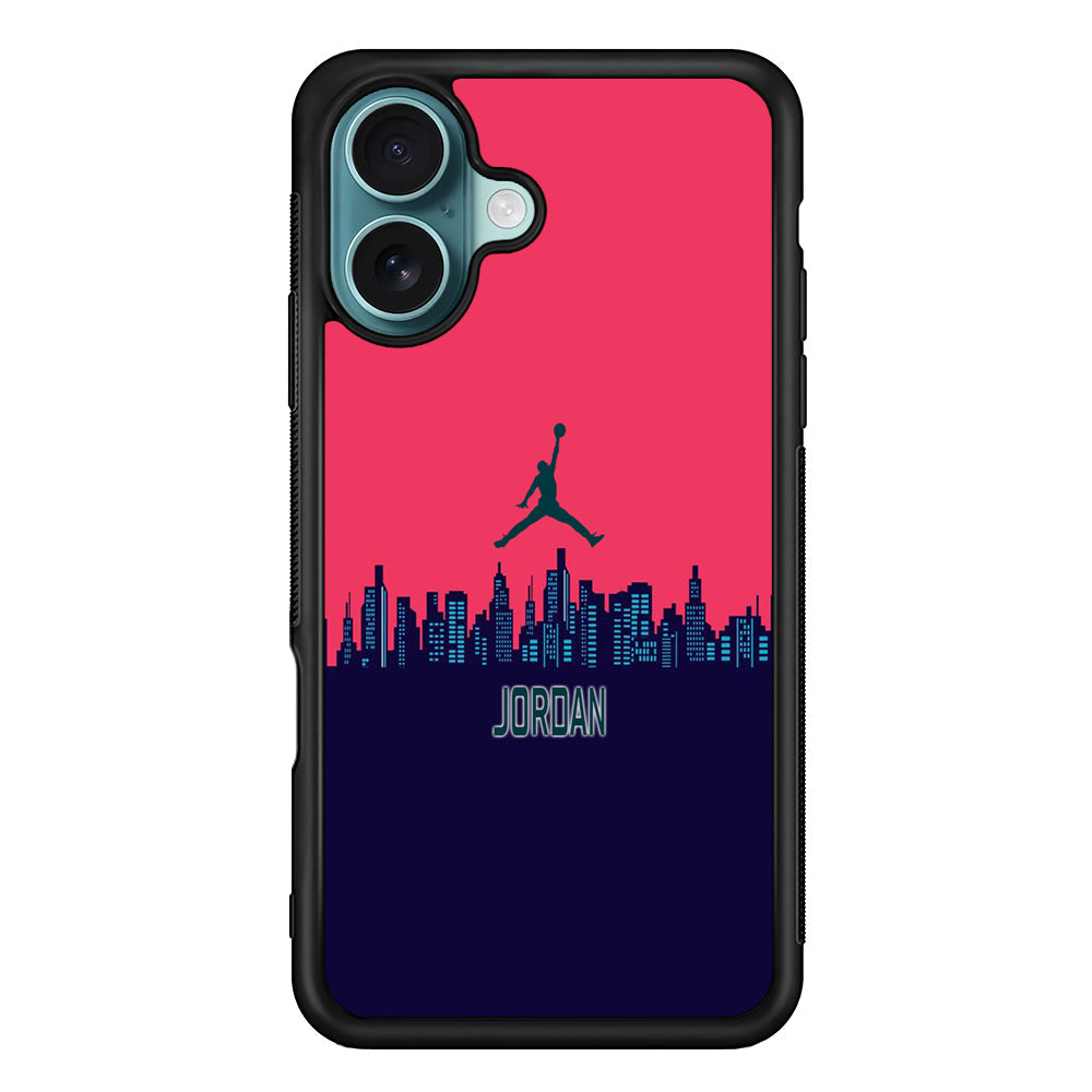 Jordan Jump City Magenta iPhone 16 Plus Case - Xtracase