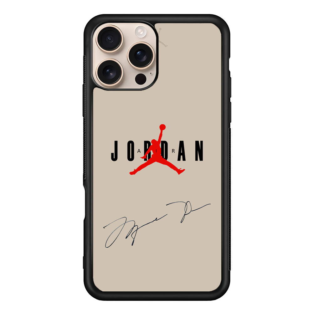Jordan Signature iPhone 16 Pro Case - Xtracase