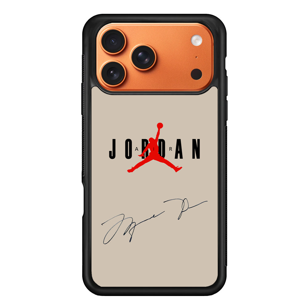 Jordan Signature iPhone 17 Pro Max Case