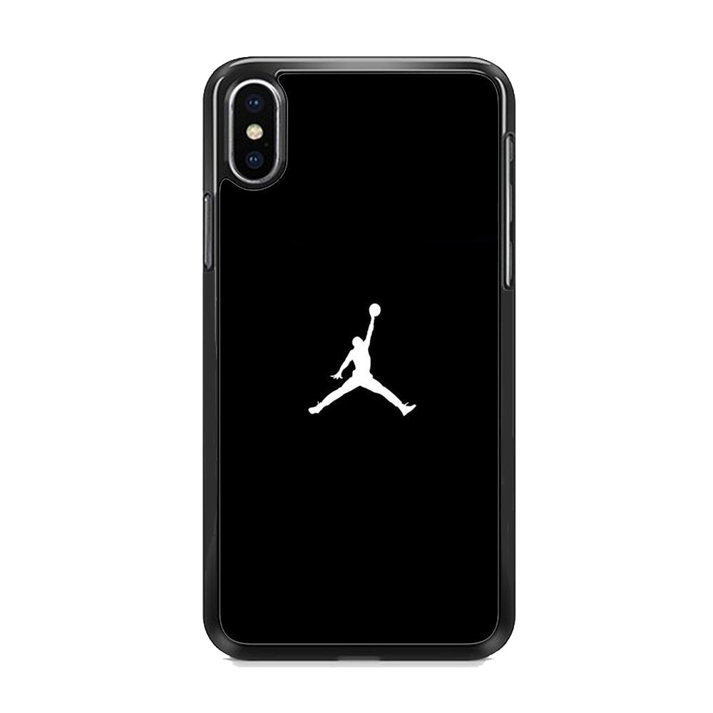 Jordan Black White iPhone X Case-Xtracase