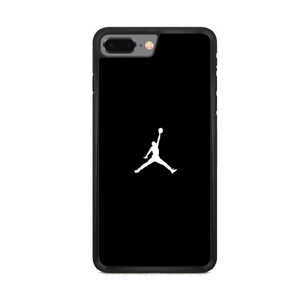Jordan Black White iPhone 8 Plus Case-Xtracase