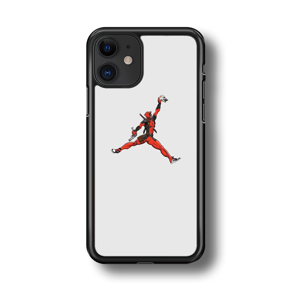 Jordan Deadpool Meme White Milk iPhone 11 Case-Xtracase