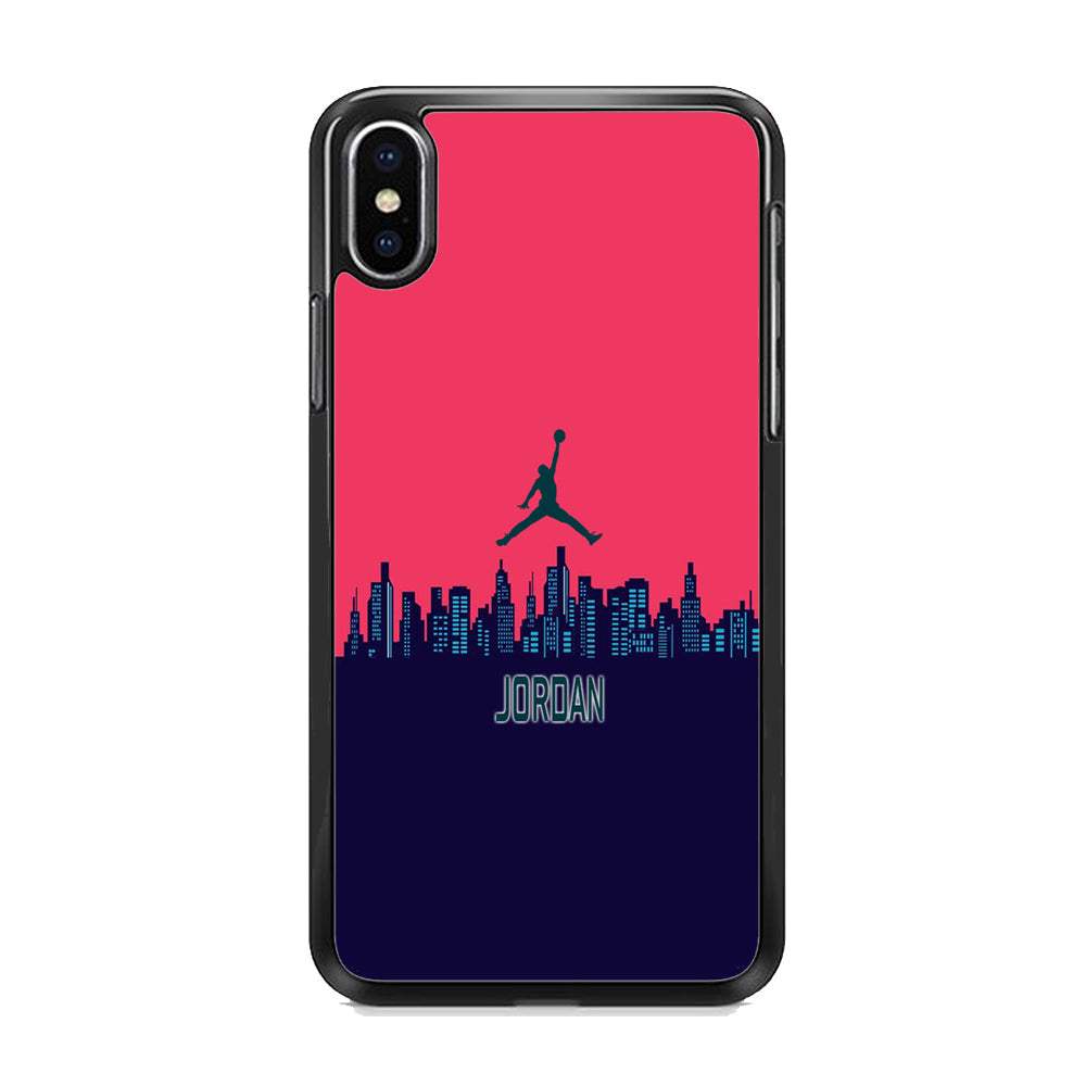 Jordan Jump City Magenta iPhone X Case-Xtracase