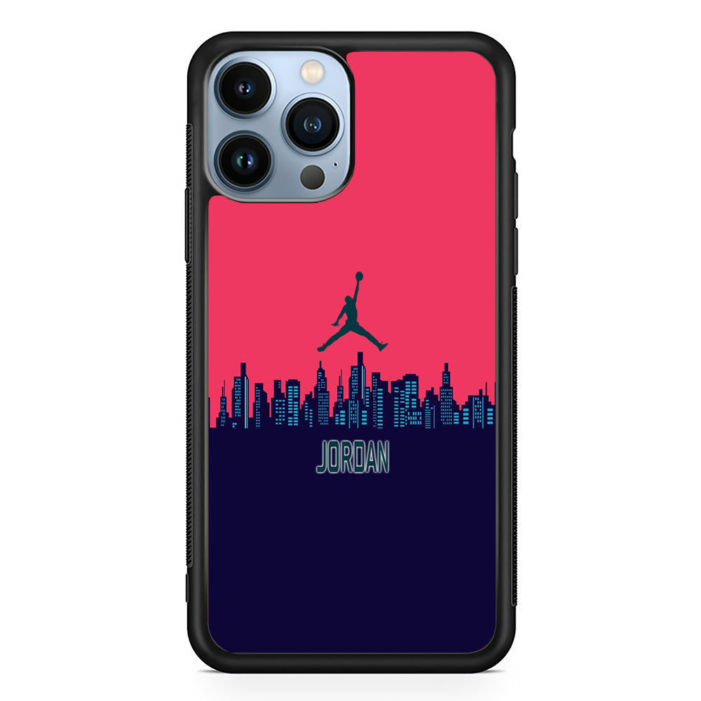 Jordan Jump City Magenta iPhone 14 Pro Case-Xtracase