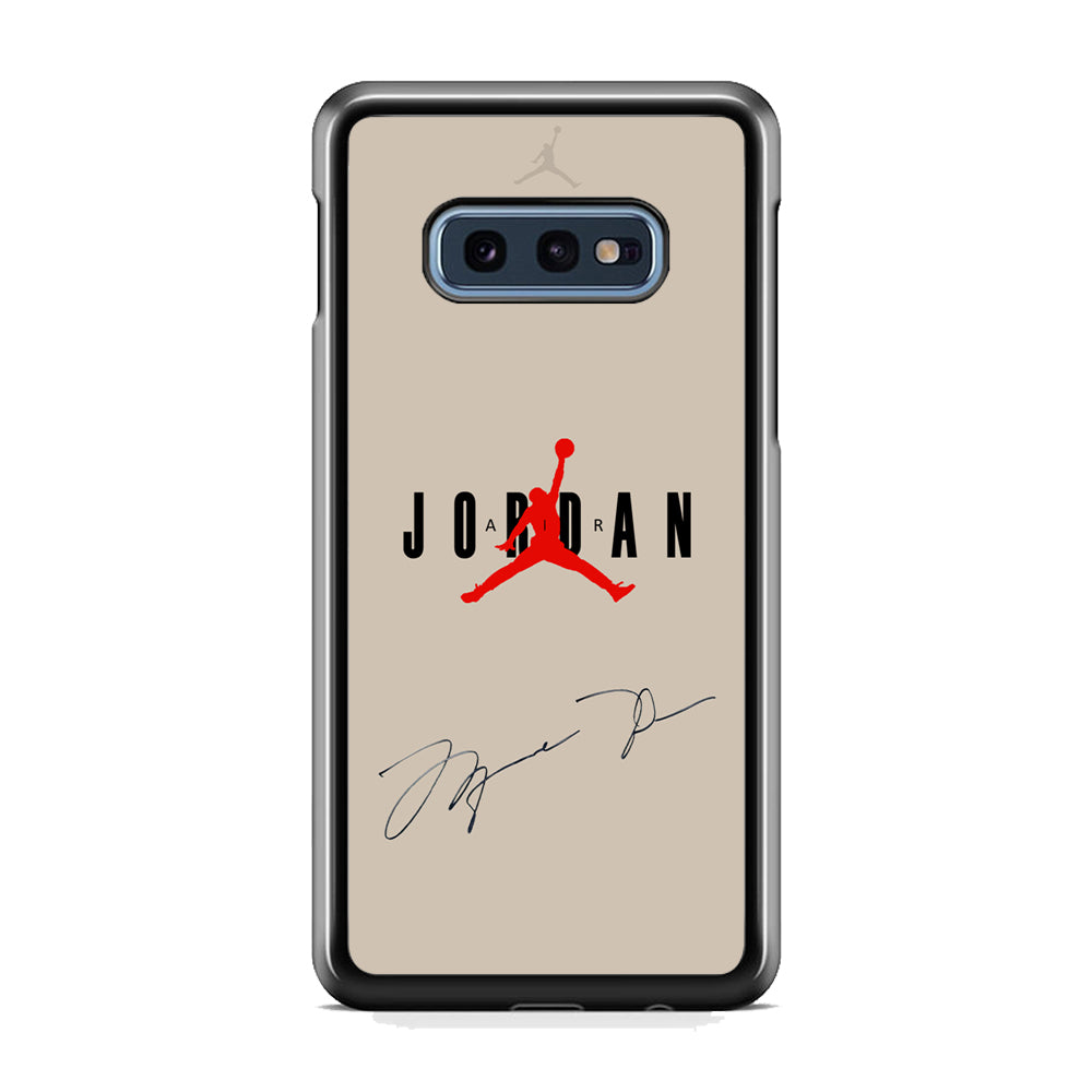 Jordan Signature Samsung Galaxy S10E Case-Xtracase