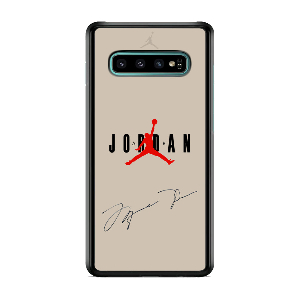 Jordan Signature Samsung Galaxy S10 Case-Xtracase