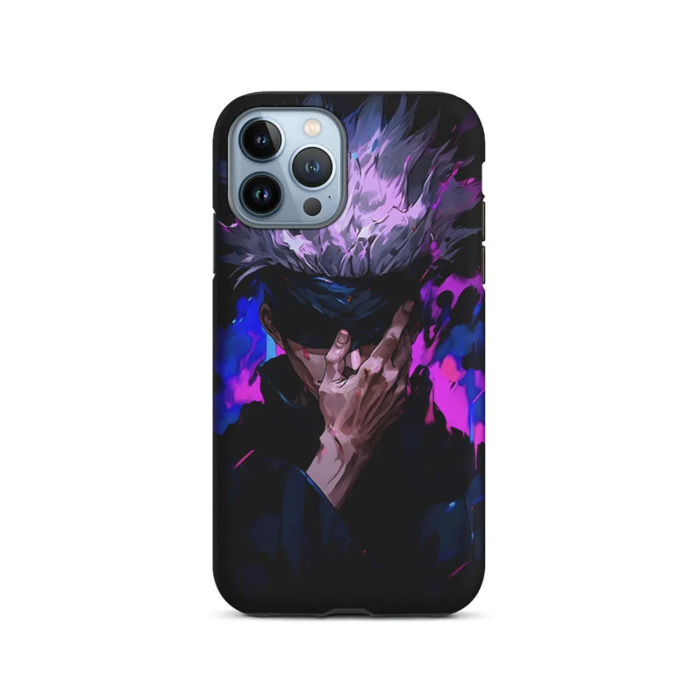 Jujutsu Kaisen Satoru Gojo Art iPhone 13 Pro Case-2 in 1 Tough Case-Xtracase