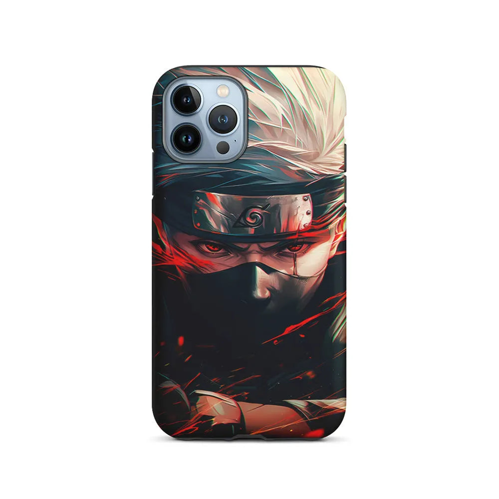 Kakashi Hatake Fighting Mode iPhone 13 Pro Case-2 in 1 Tough Case-Xtracase