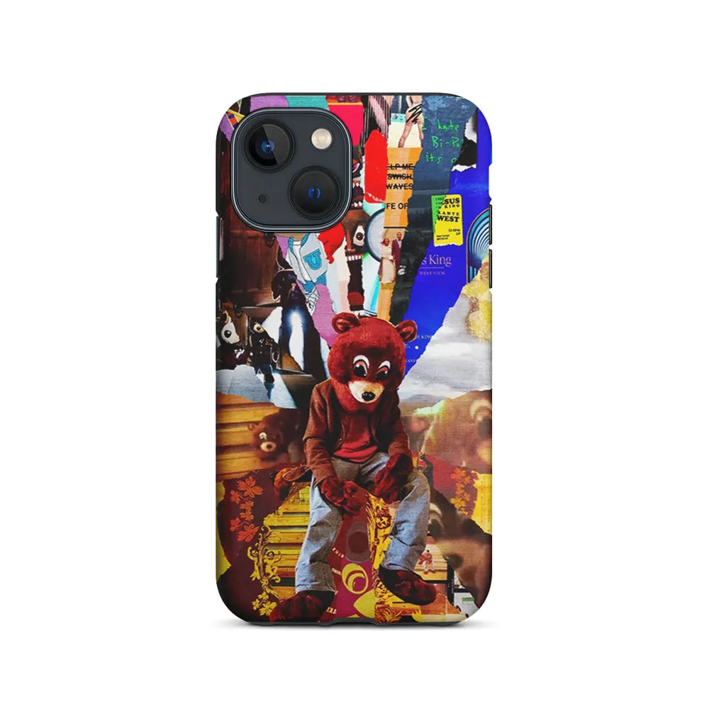 Kanye West Album Cover iPhone 15 Case-2 in 1 Tough Case-Xtracase
