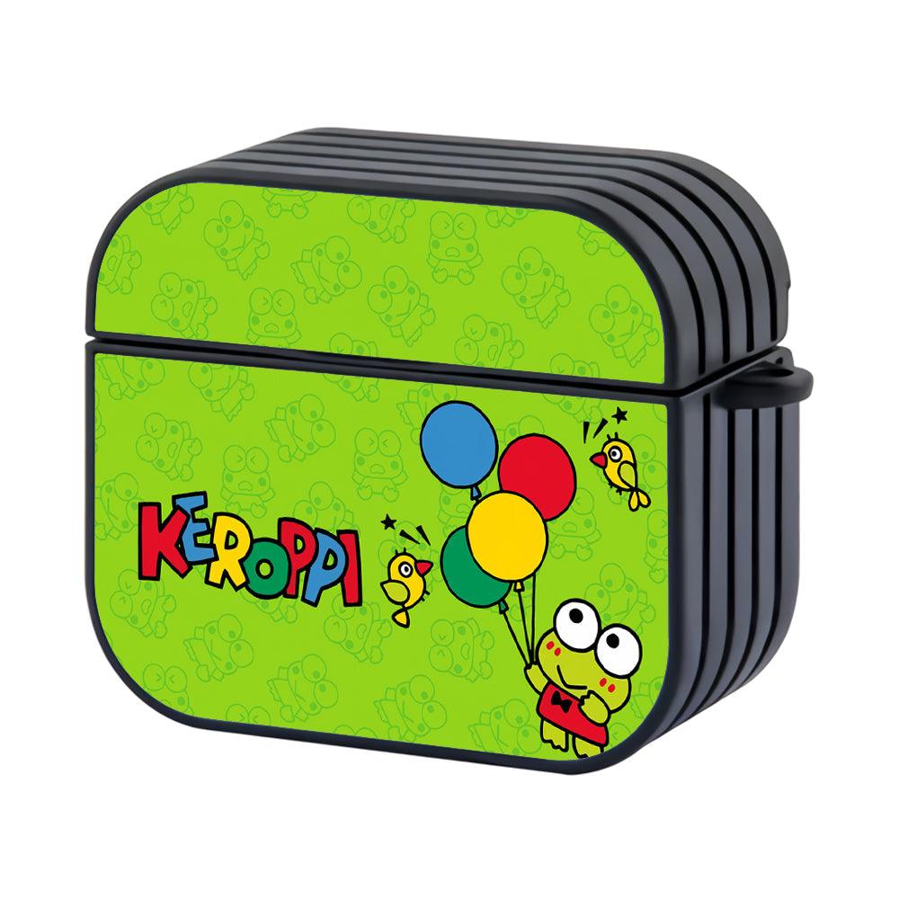 Keroppi Flying Balloons Among The Birds Apple Airpods 3 Case-Xtracase