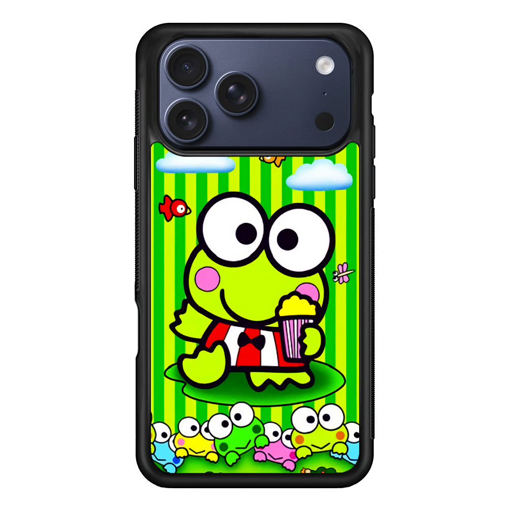 Keroppi Stripe Green iPhone 17 Pro Case - Xtracase
