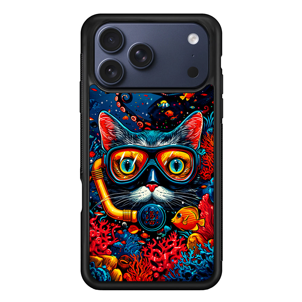 Kitty Cat Under The Sea iPhone 17 Pro Max Case - Xtracase