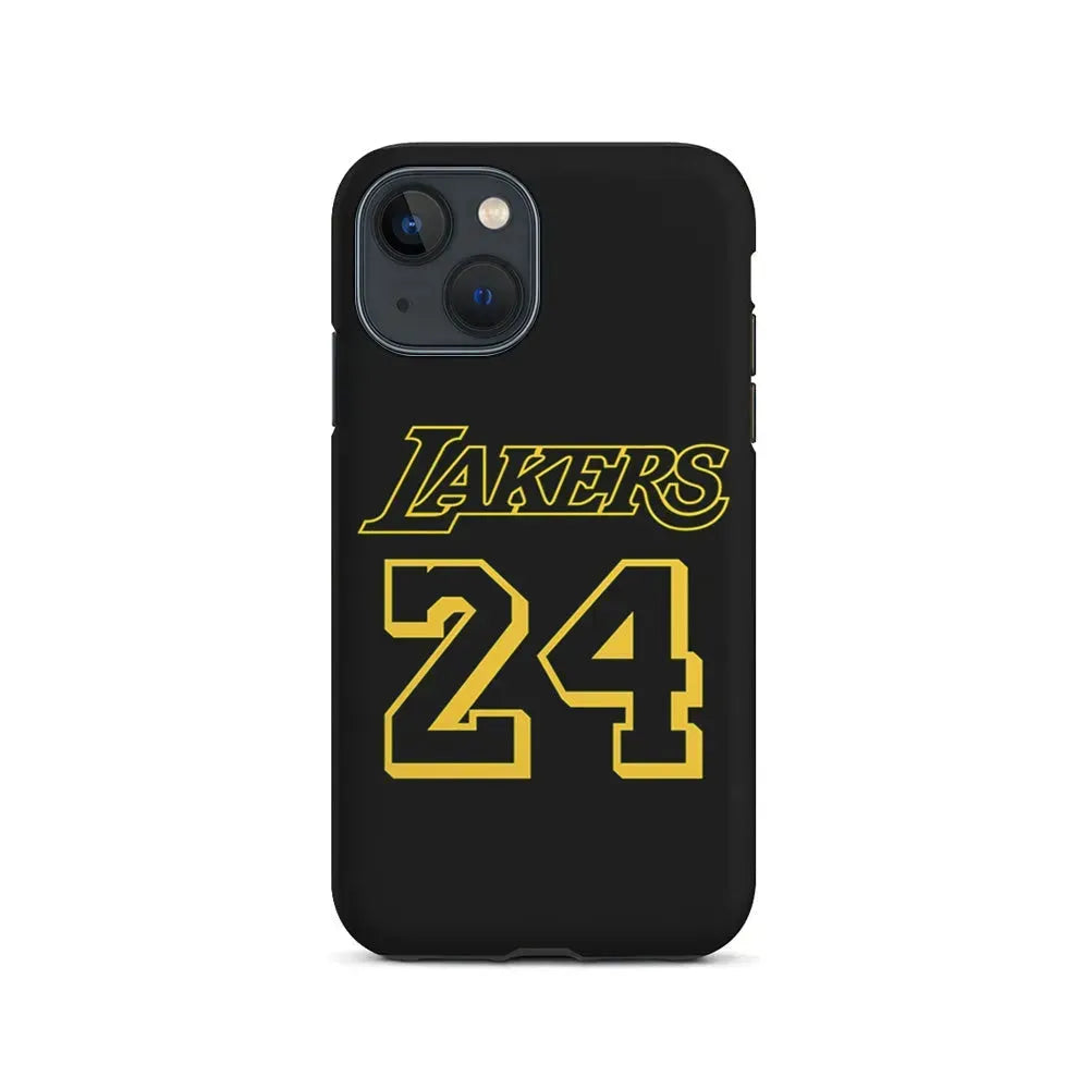 Kobe Bryant Lakers 24 iPhone 13 Mini Case-2 in 1 Tough Case-Xtracase